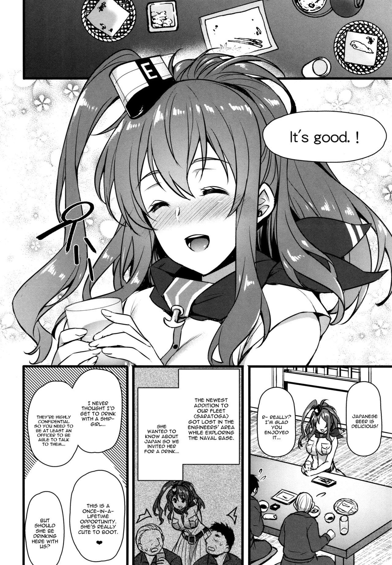 Whore Deisui Sara-chan Omochikaeri Namahame Sex - Kantai collection Amatuer Porn - Page 3