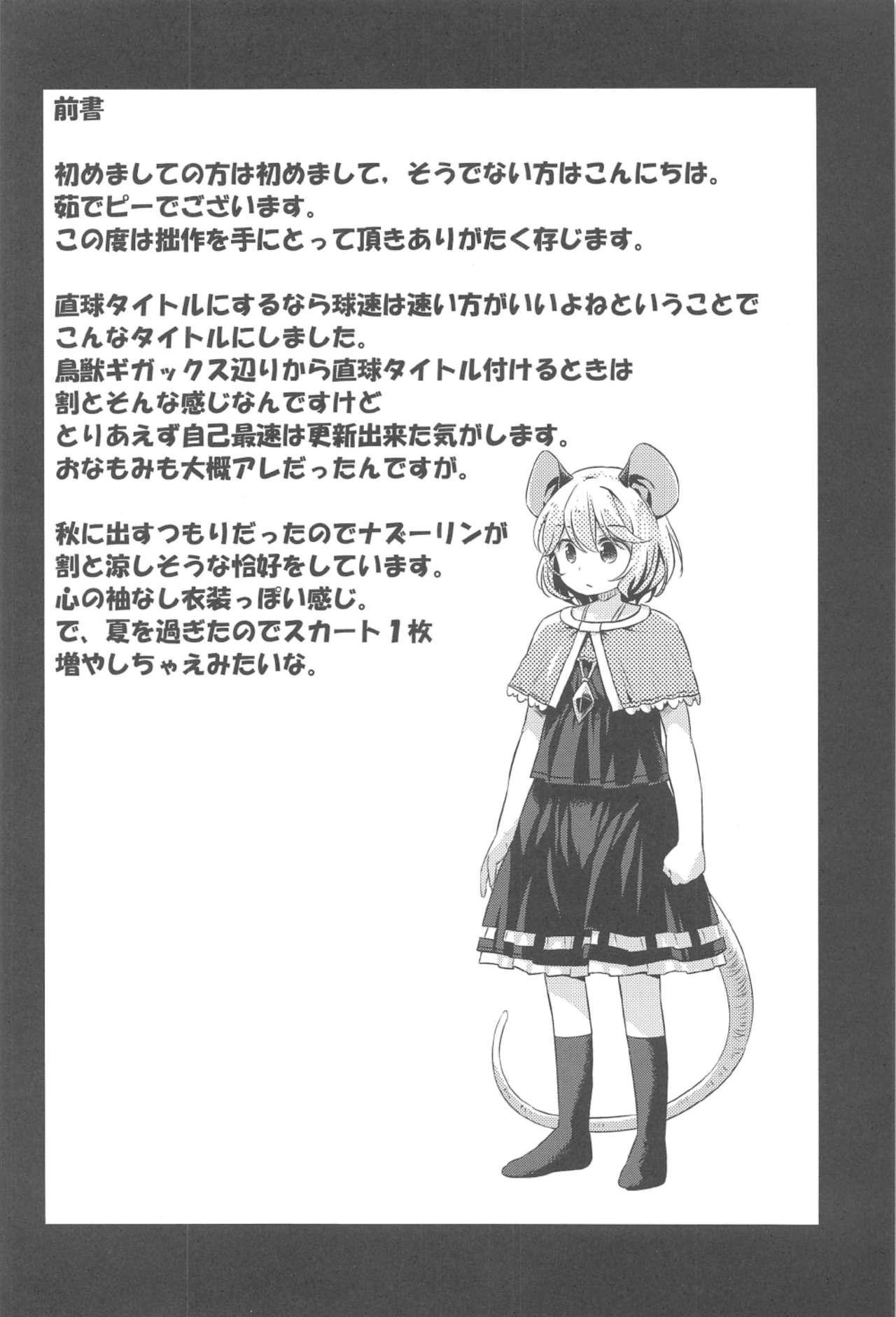 Ladyboy Onazrin to Senzurii Tiger - Touhou project Tats - Page 3