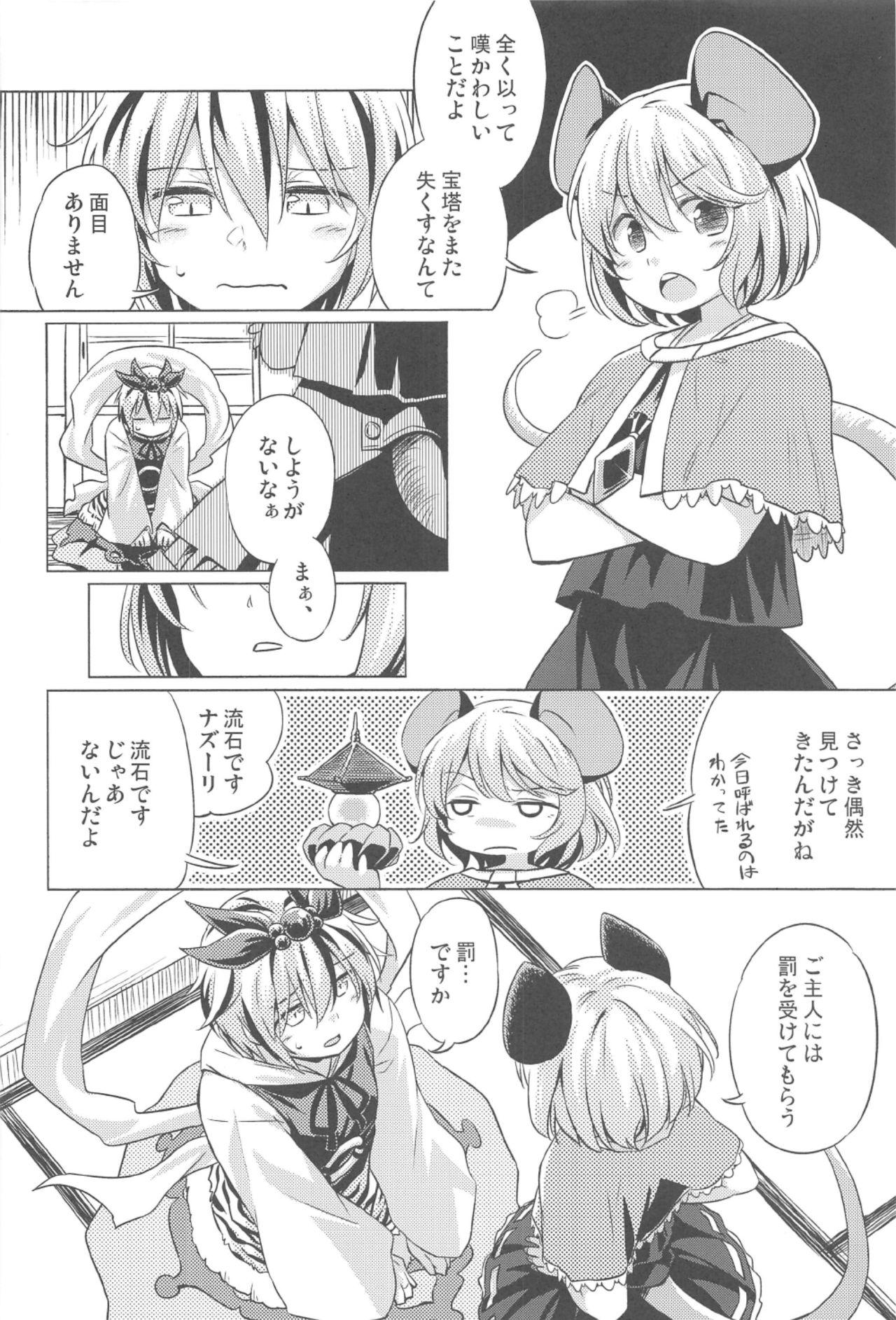 Butt Fuck Onazrin to Senzurii Tiger - Touhou project Gay Broken - Page 5