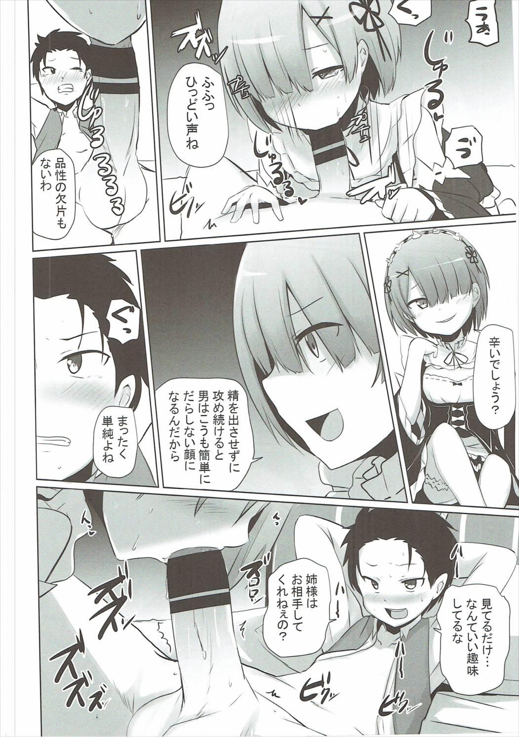 Sex Toys Zero kara Hajimeru Genan Seikatsu - Re zero kara hajimeru isekai seikatsu Cum Swallow - Page 7