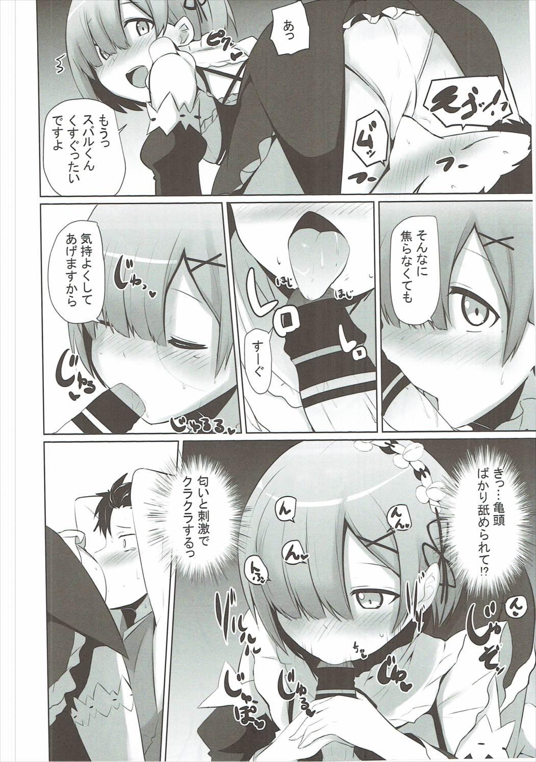 Cogiendo Zero kara Hajimeru Genan Seikatsu - Re zero kara hajimeru isekai seikatsu Strapon - Page 9