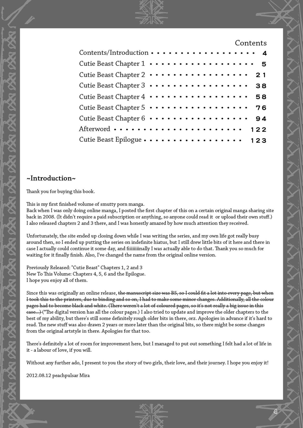 Bucetinha Cutie Beast Complete Edition Ch. 1-6 Amateur Asian - Page 4