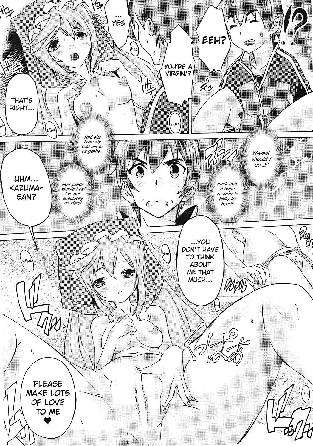 Sexy Sluts Kono Subarashii Megami to Syukufuku o! - Kono subarashii sekai ni syukufuku o Orgame - Page 11