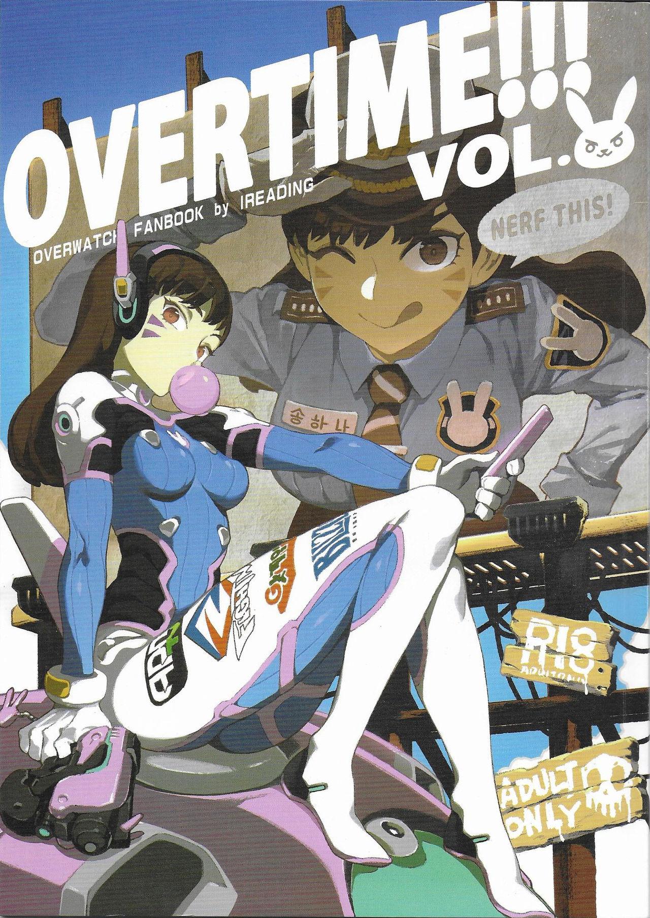 Huge Tits OVERTIME!! OVERWATCH FANBOOK VOL. 2 - Overwatch Transexual - Picture 1