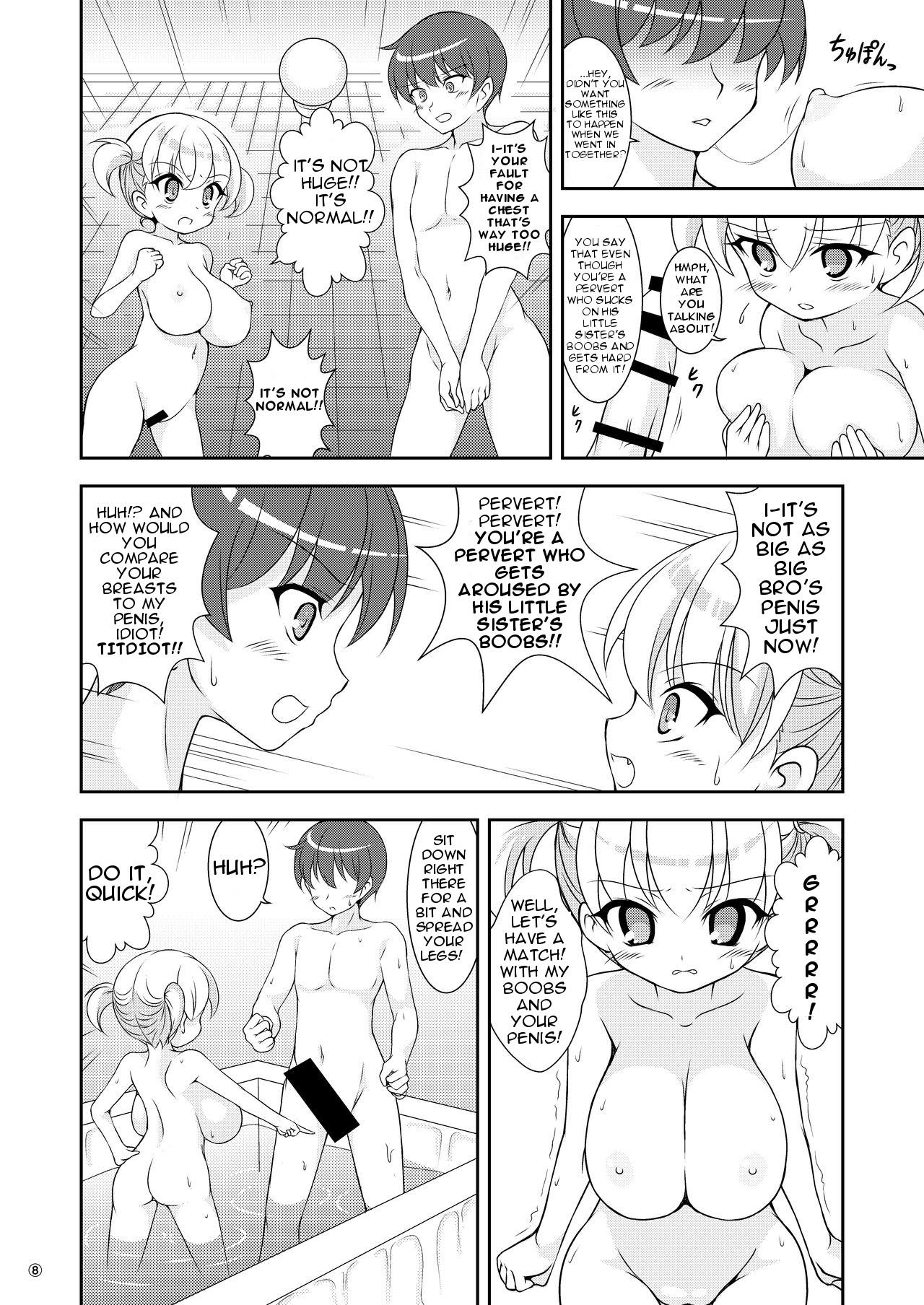 Anime Imouto to Ofuro ni Haittara | When I Enter the Bathtub with my Little Sister Women Sucking Dicks - Page 5