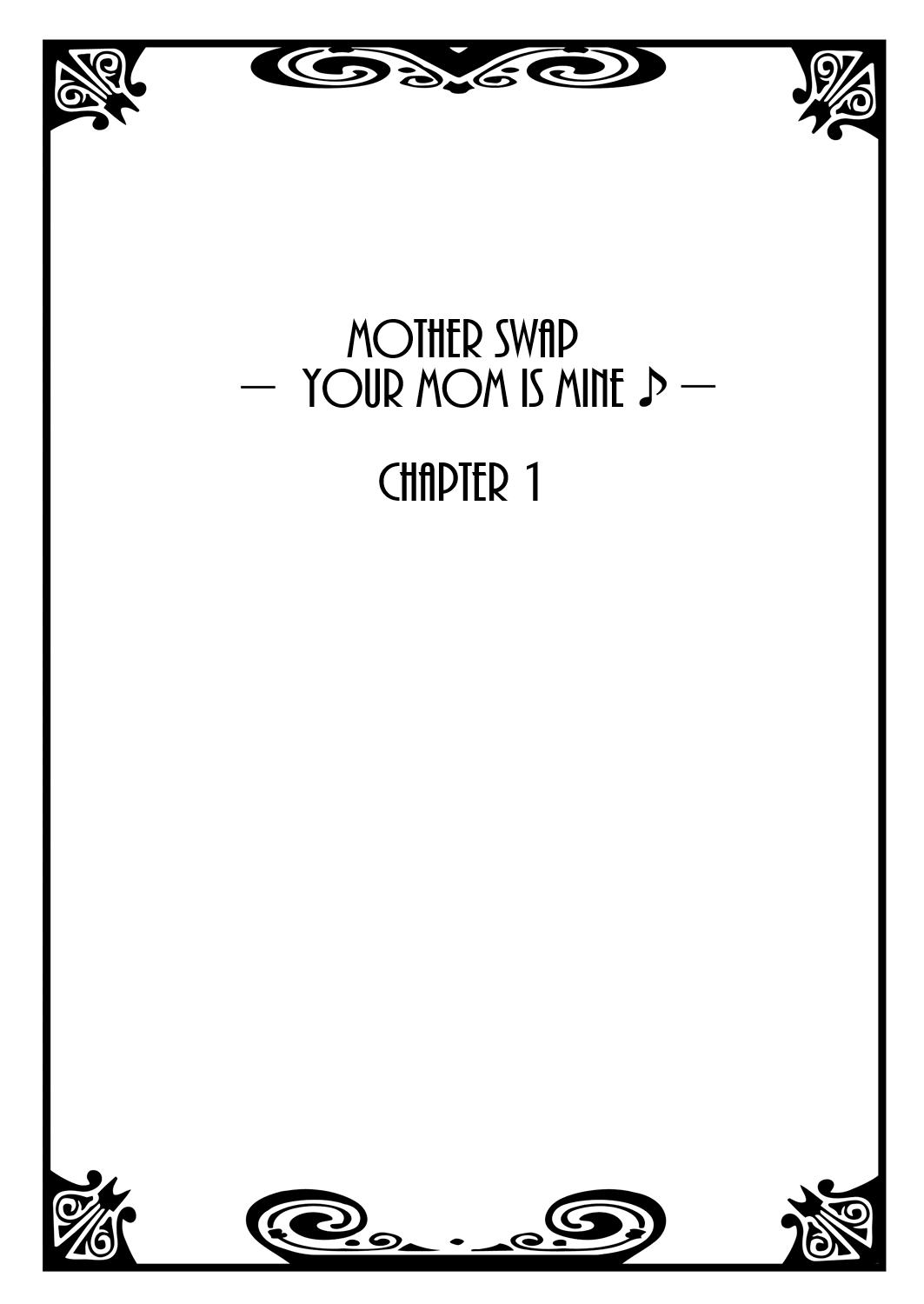 Amateur Blowjob [Kiryuu Reihou] Hahaoya Swap - Omae no Kaa-chan Ore no Mono 1 [English] Foursome - Page 2