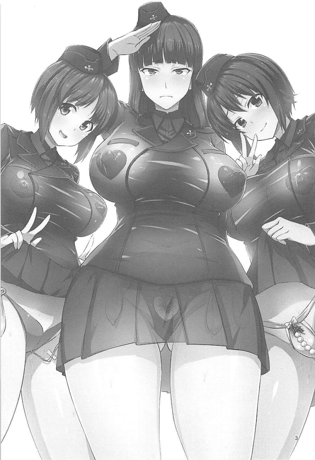 Hard Porn Nishizumi-Ryuu Iemoto no Sodatekata - Girls und panzer Mother fuck - Page 2