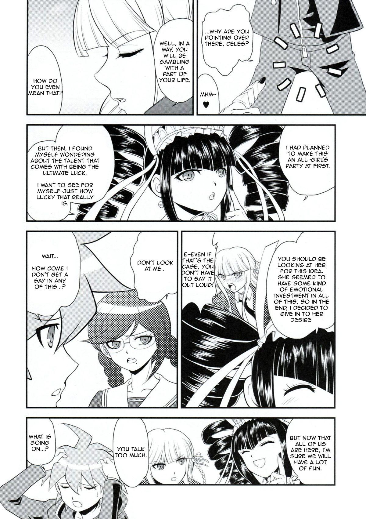 Asslicking Chou Koukoukyuu no Zetsurin - Danganronpa Sex - Page 11