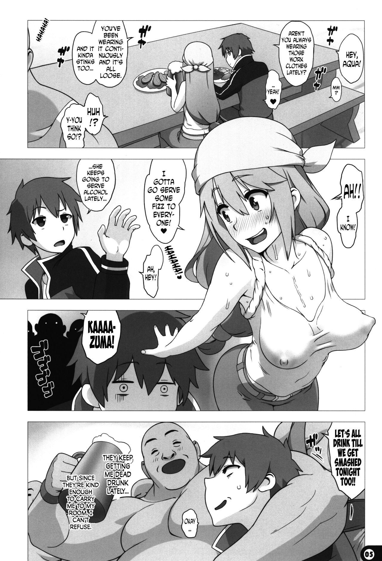 Orgy Kono Subarashii Sekai no Syukufuku - Kono subarashii sekai ni syukufuku o  - Page 5