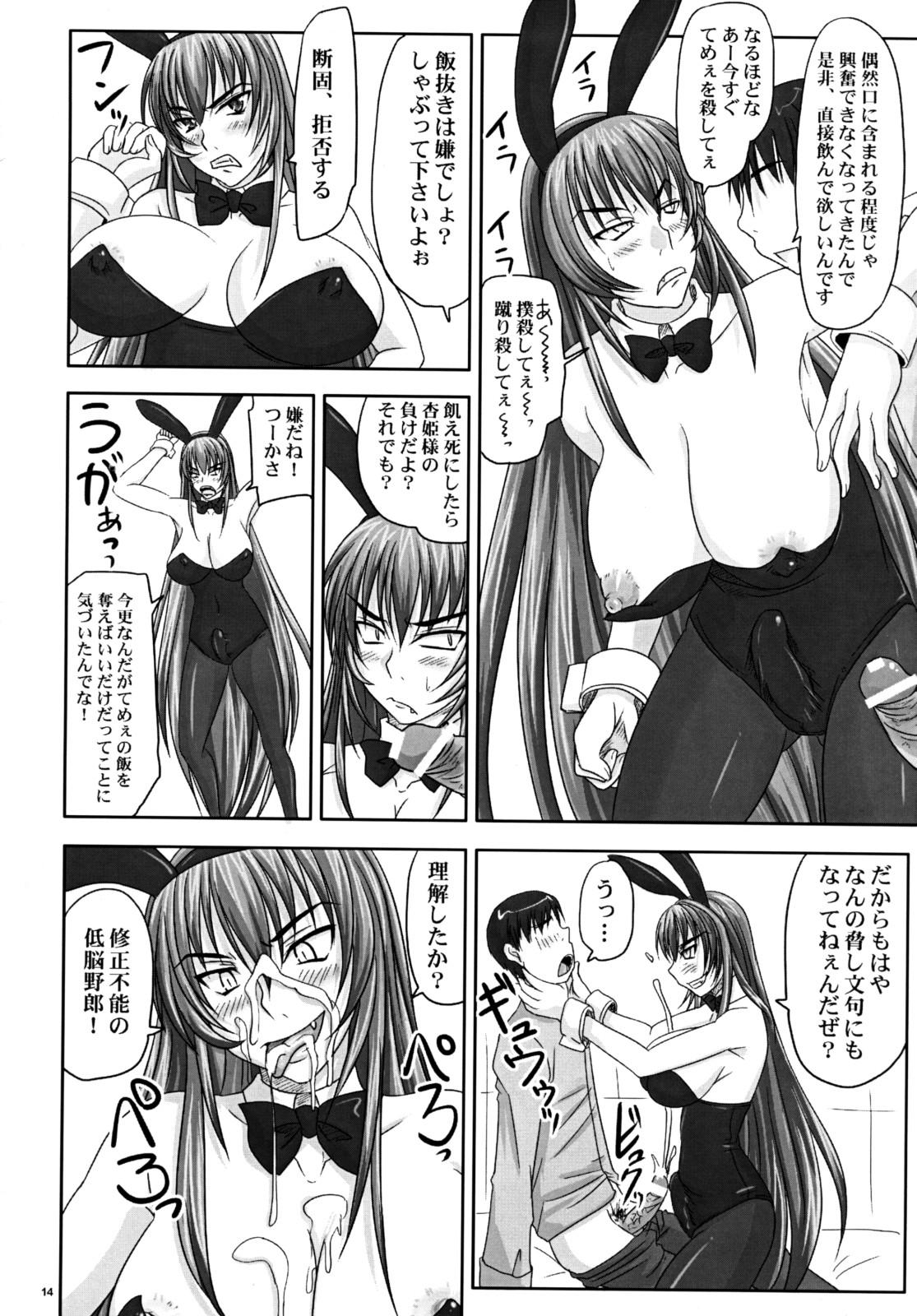 Rough Fuck Misshitsu de Kyoubou Bunny Hime to Futarikiri. Teen Porn - Page 13