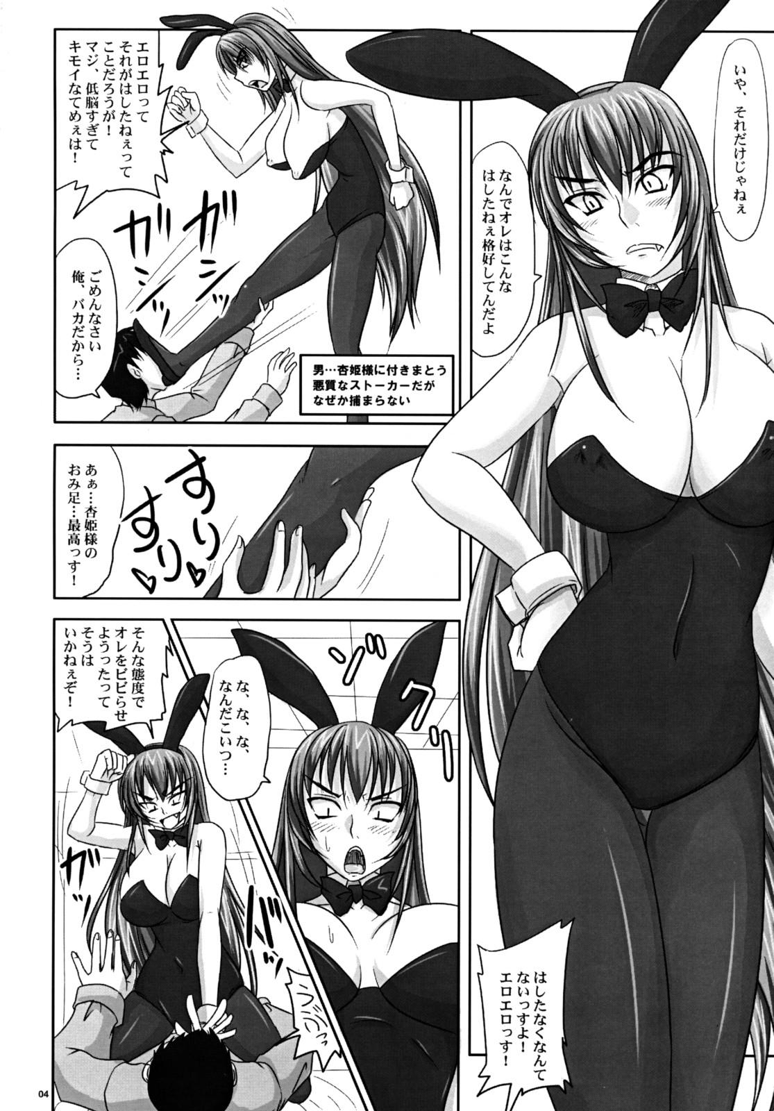 Pene Misshitsu de Kyoubou Bunny Hime to Futarikiri. Women Fucking - Page 3
