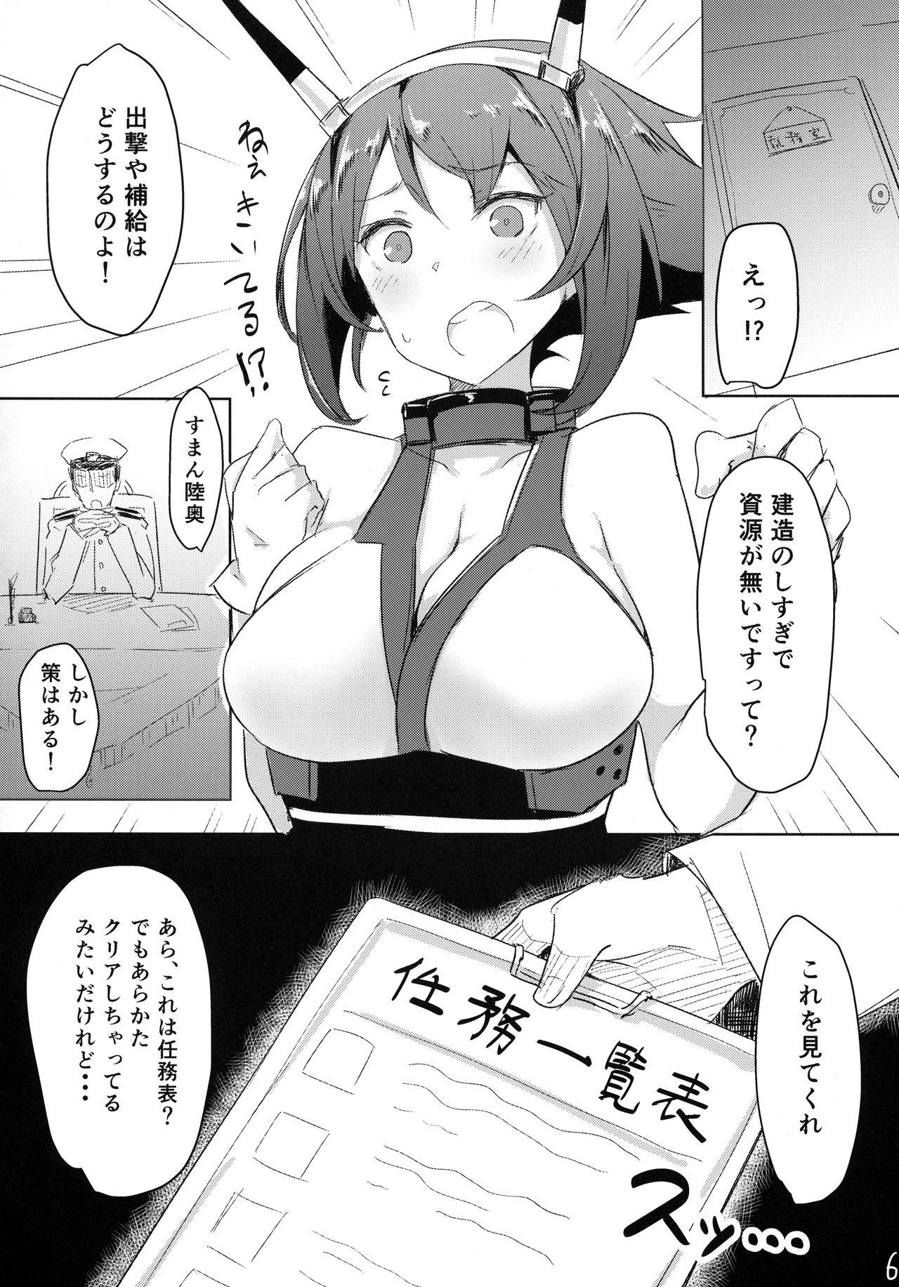 Hairypussy Mucchiri - Kantai collection Off - Page 5