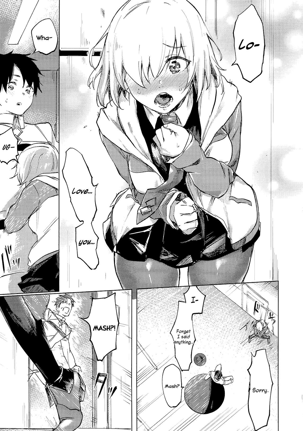 Ball Sucking Sweet Mash Valentine - Fate grand order Blowjob - Page 6