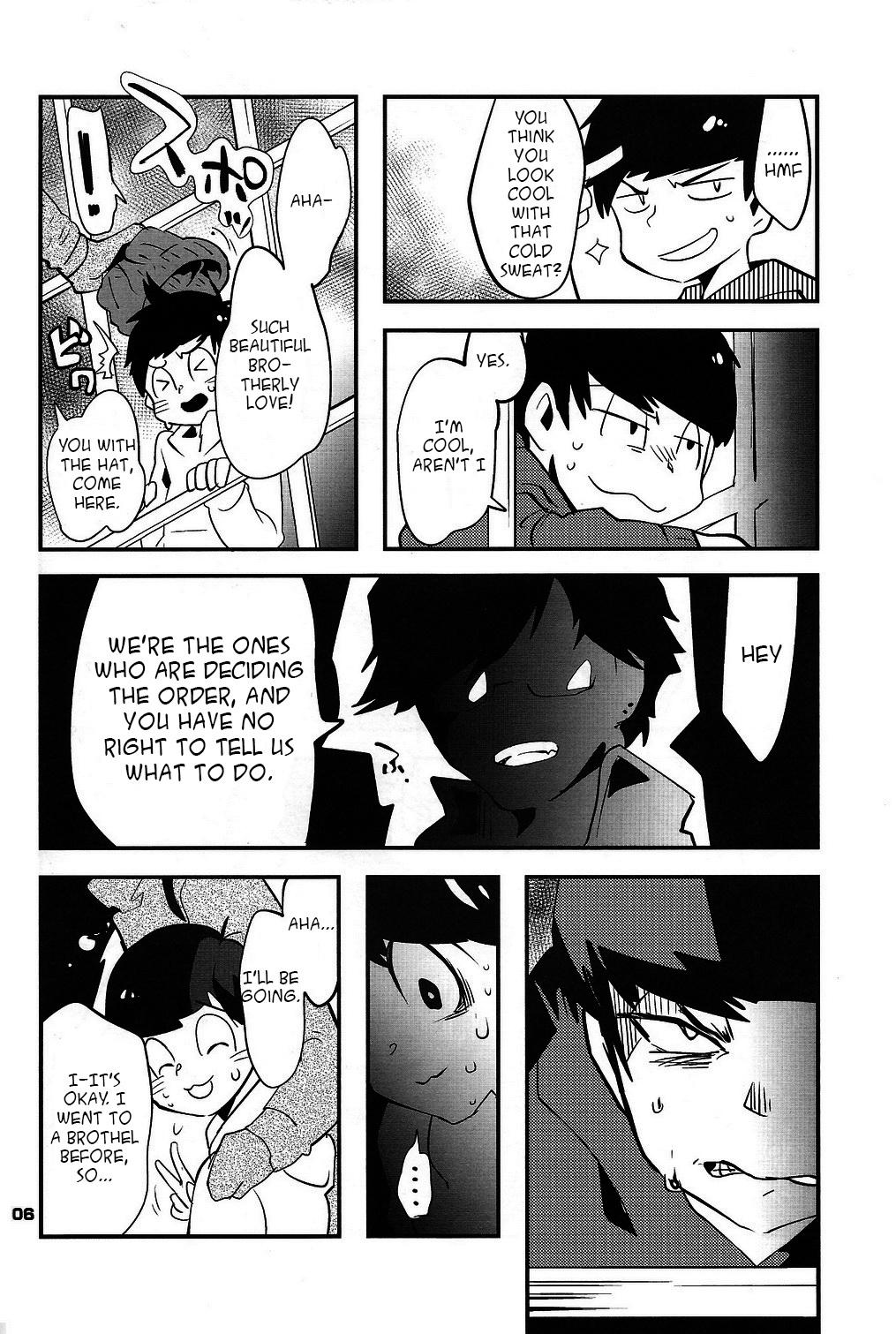 Storyline Kaneganai nara Karada de Haratte Moraou Janeeka EX-san - Osomatsu-san Brunette - Page 8
