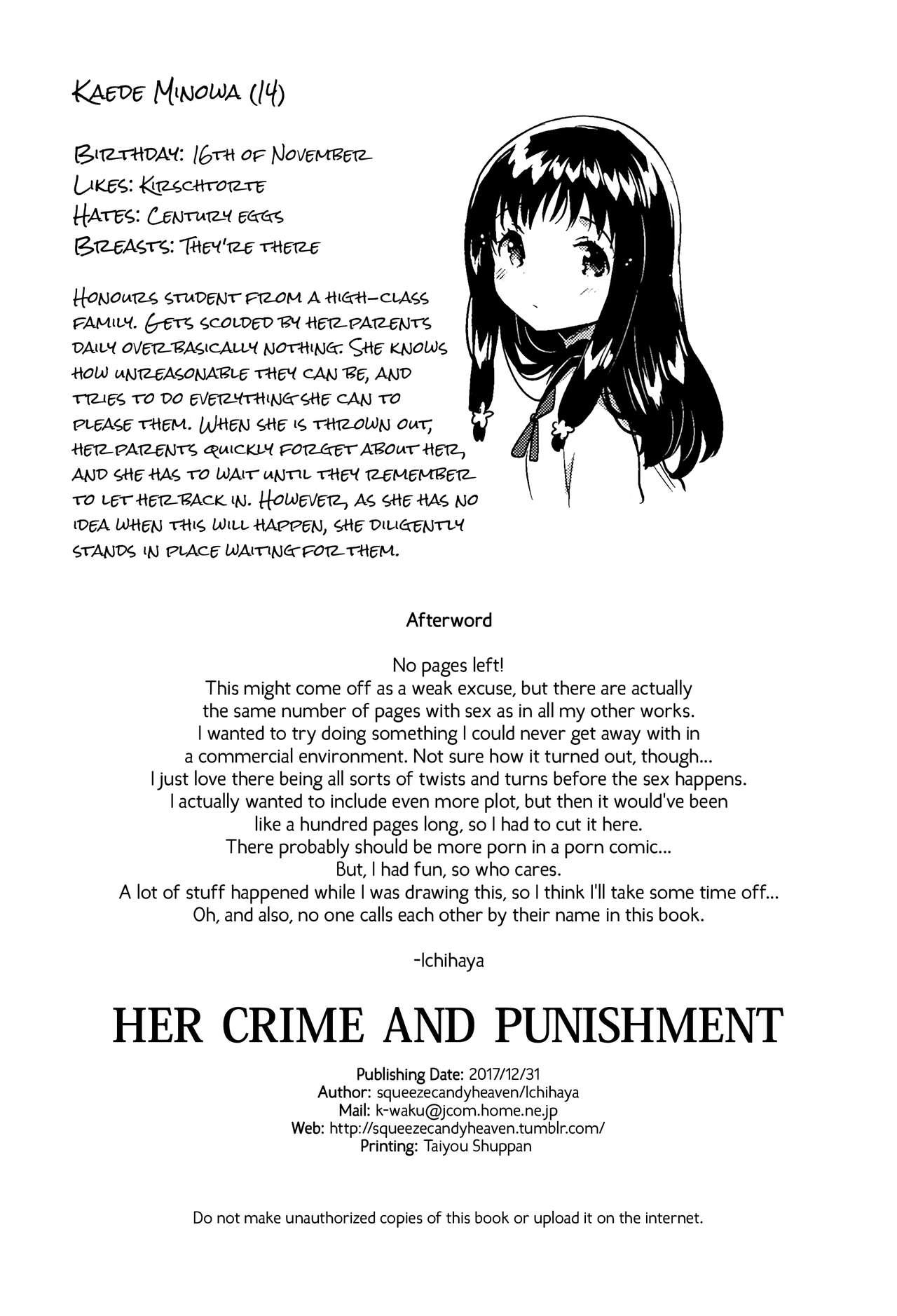 Anoko no Tsumi to Batsu | Her Crime and Punishment 36