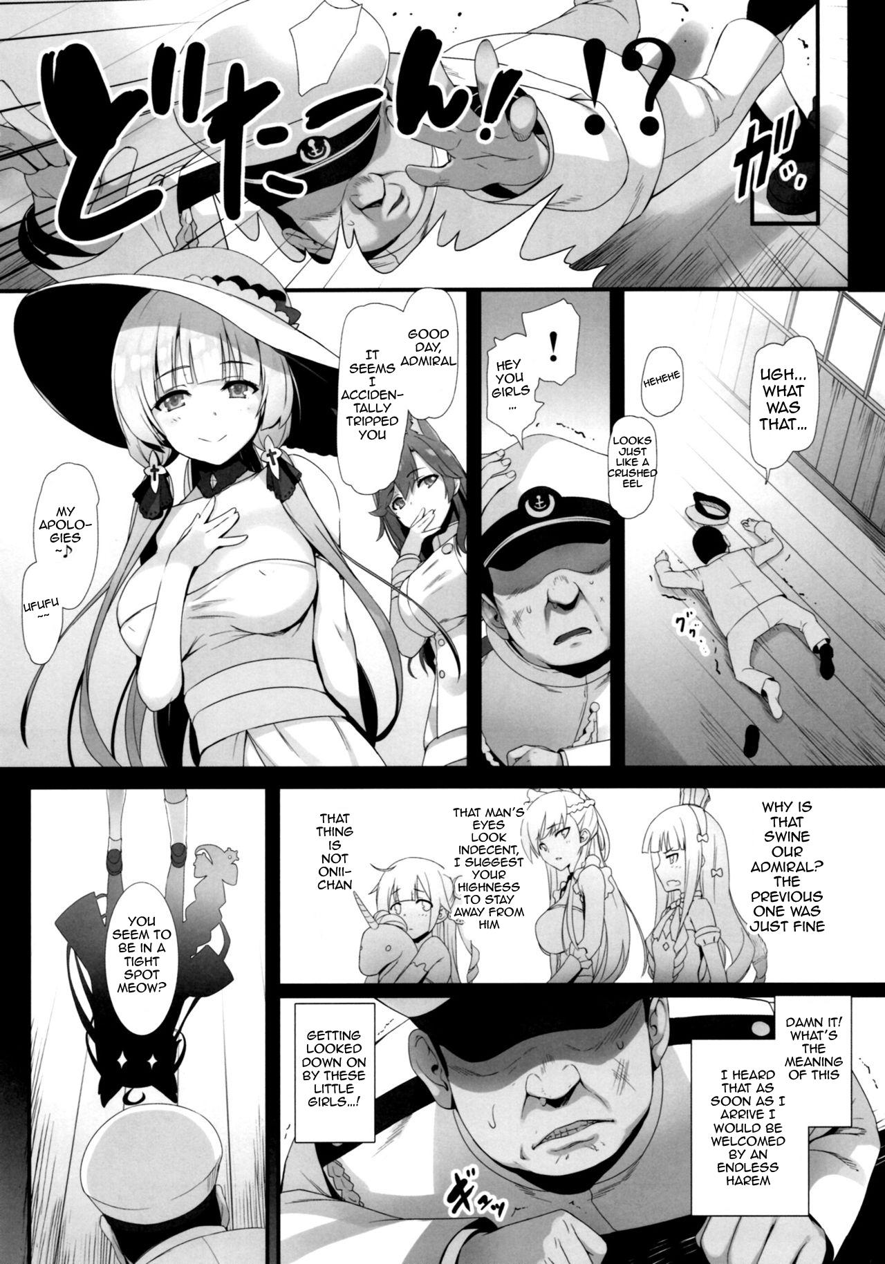 Ass Fucking Datte Shikikan no Ore ga Motenai Hazu ga Nai!! - Azur lane Ano - Page 8