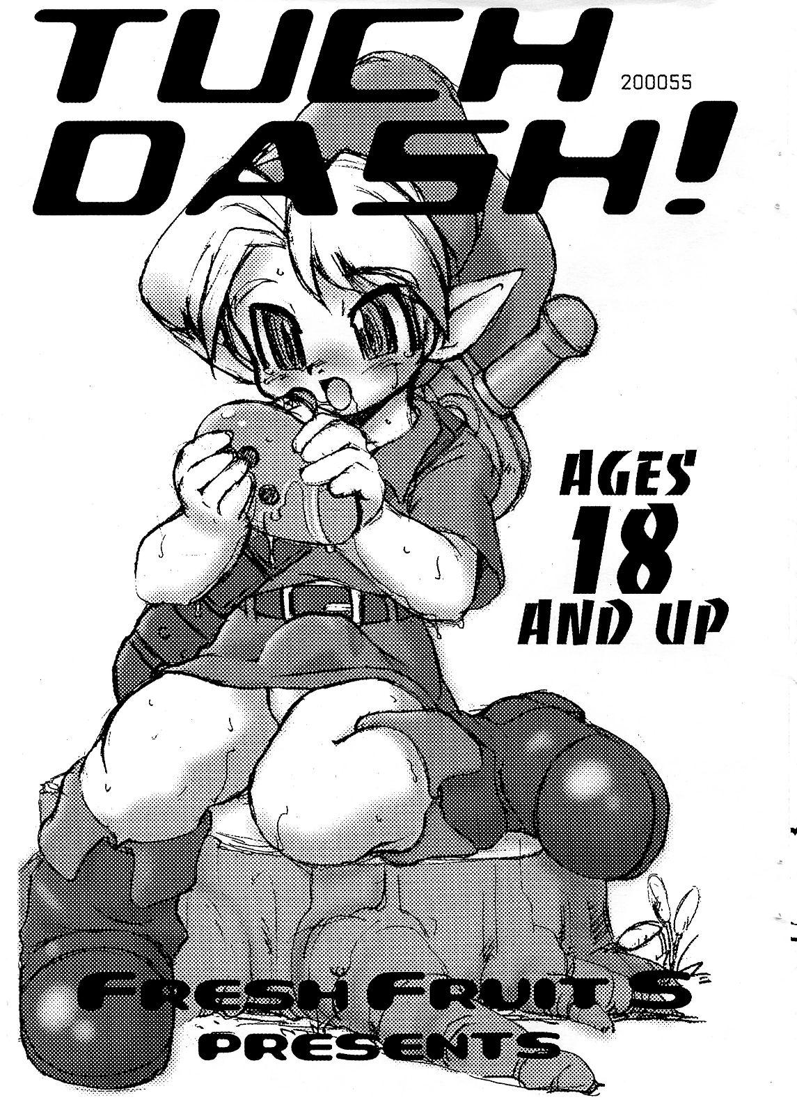 Fake Tits TOUCH DASH! + Omake - The legend of zelda Bakusou kyoudai lets and go Foreskin - Picture 1