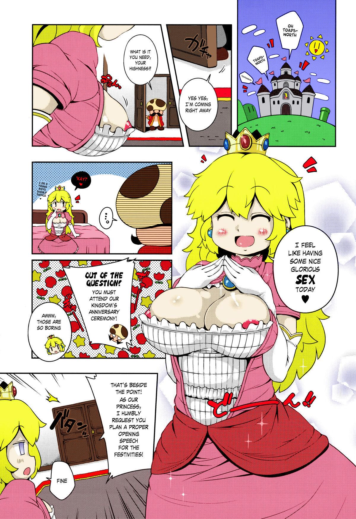 Stepdad SUPER BITCH WORLD - Super mario brothers Young Petite Porn - Page 2
