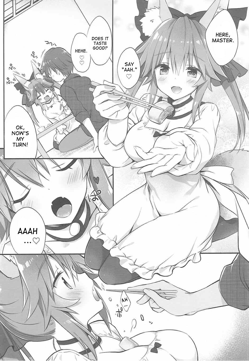 Fuck Me Hard Ore to Tamamo to Shiawase Yojouhan - Fate grand order Fate extra Breasts - Page 5