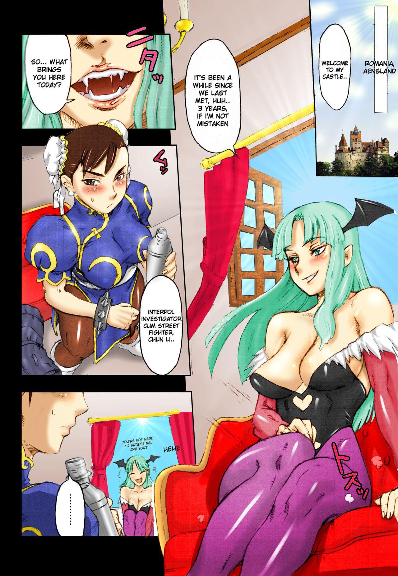 Footworship NIPPON Onna HEROINE 2 - Street fighter Darkstalkers Hung - Page 3