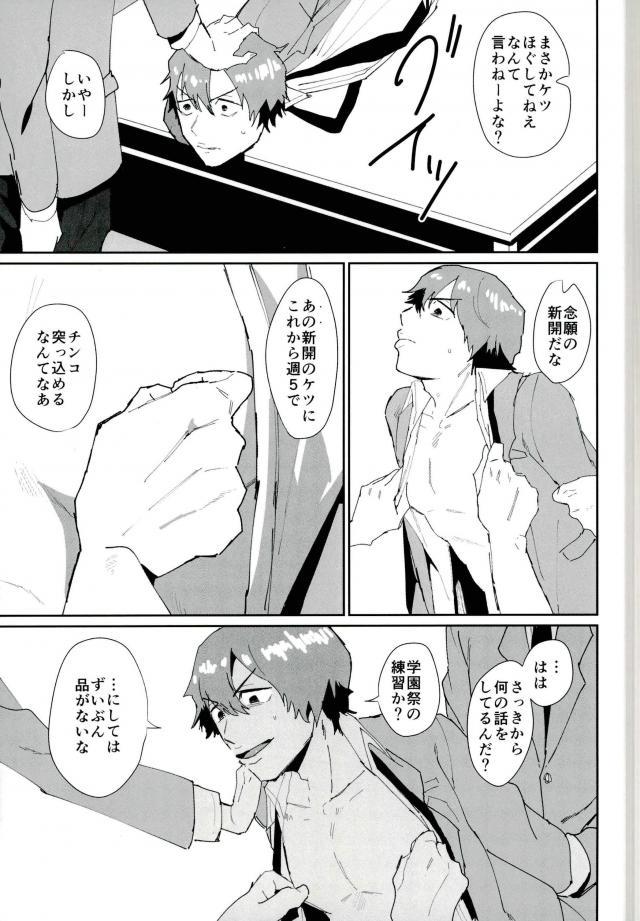 Gay Group Tosho Iin: Shinkai Hayato - Yowamushi pedal Ass Licking - Page 4