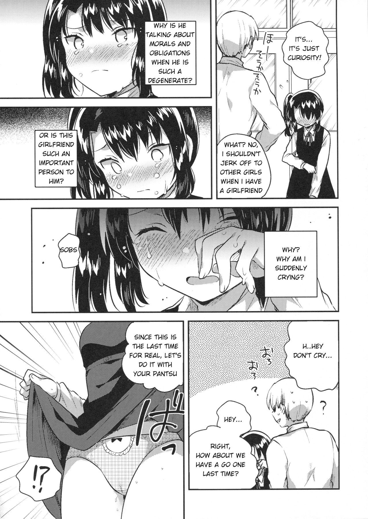 Free Petite Porn Sensei wa Lolicon de Saitei Hentai no Gomikuzu - Original Stepsister - Page 10
