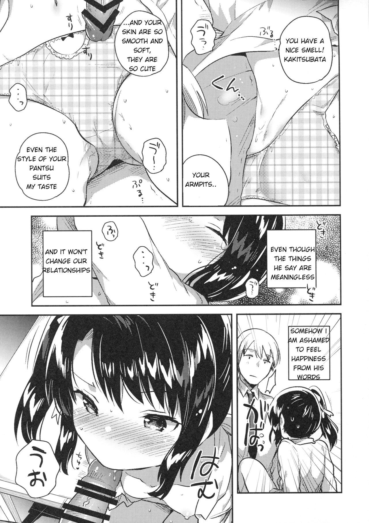 Free Petite Porn Sensei wa Lolicon de Saitei Hentai no Gomikuzu - Original Stepsister - Page 12
