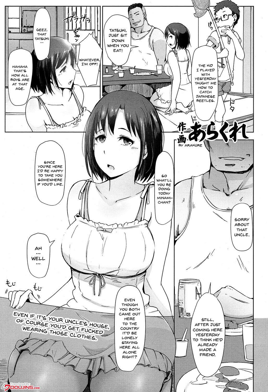Oji-san ni Sareta Natsuyasumi no Koto | Even If It's Your Uncle's House, Of Course You'd Get Fucked Wearing Those Clothes 0