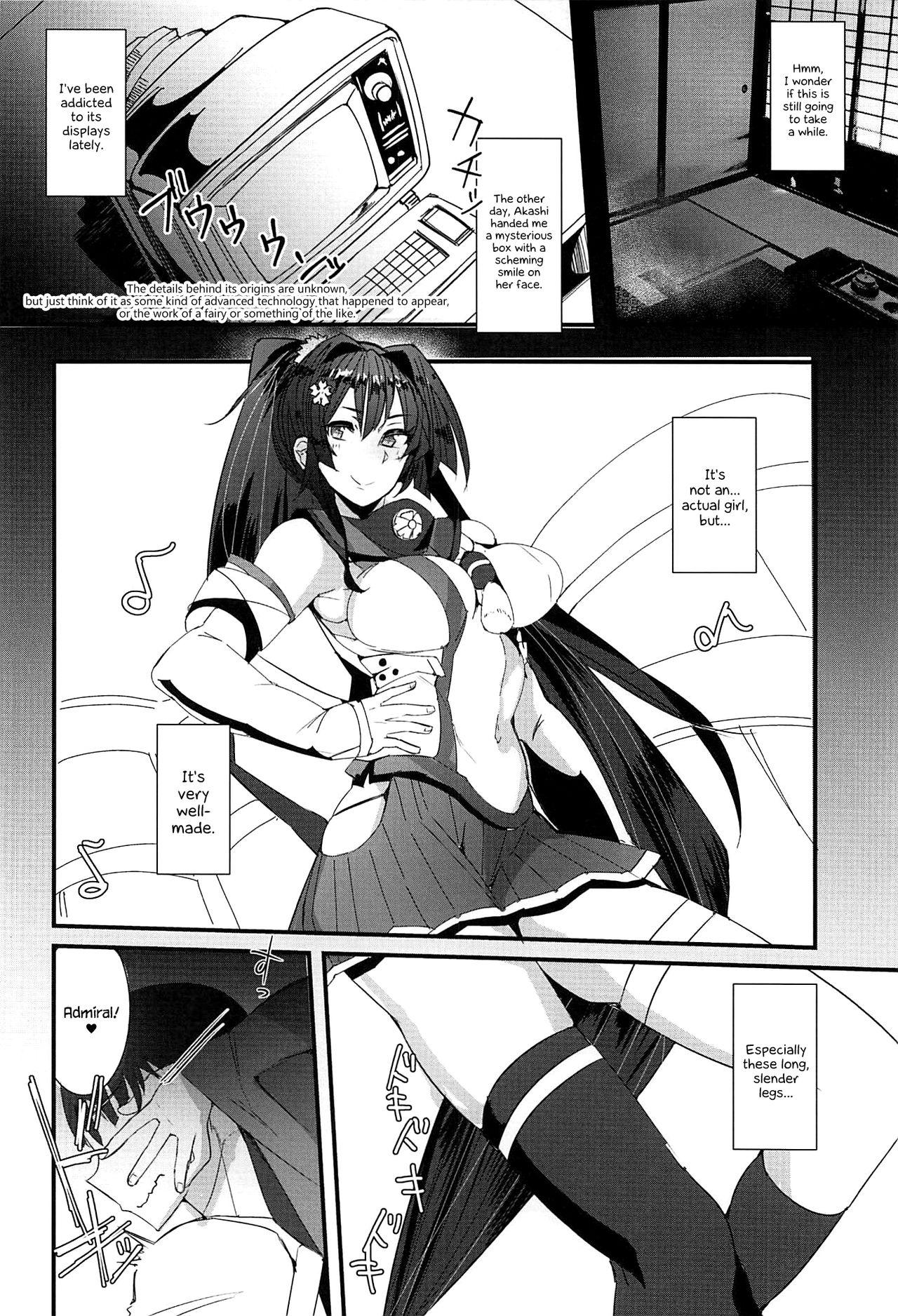 Girl Gets Fucked Yamato-san wa Se ga Takai. 4 - Kantai collection Bigcock - Page 3