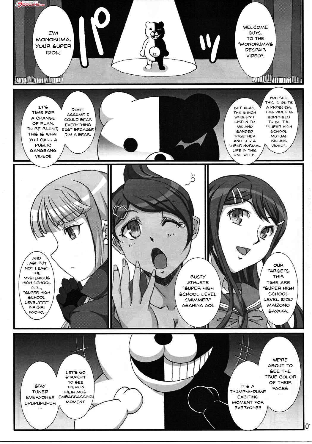 Gaygroup Youkoso Zetsubou Douga | Welcome To The Despair Video - Danganronpa All Natural - Page 2