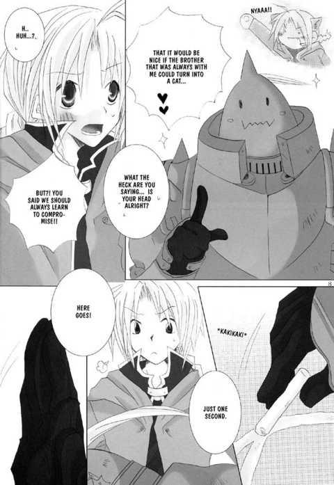 Cheerleader Sugar Milky Baby - Fullmetal alchemist Step Sister - Page 8