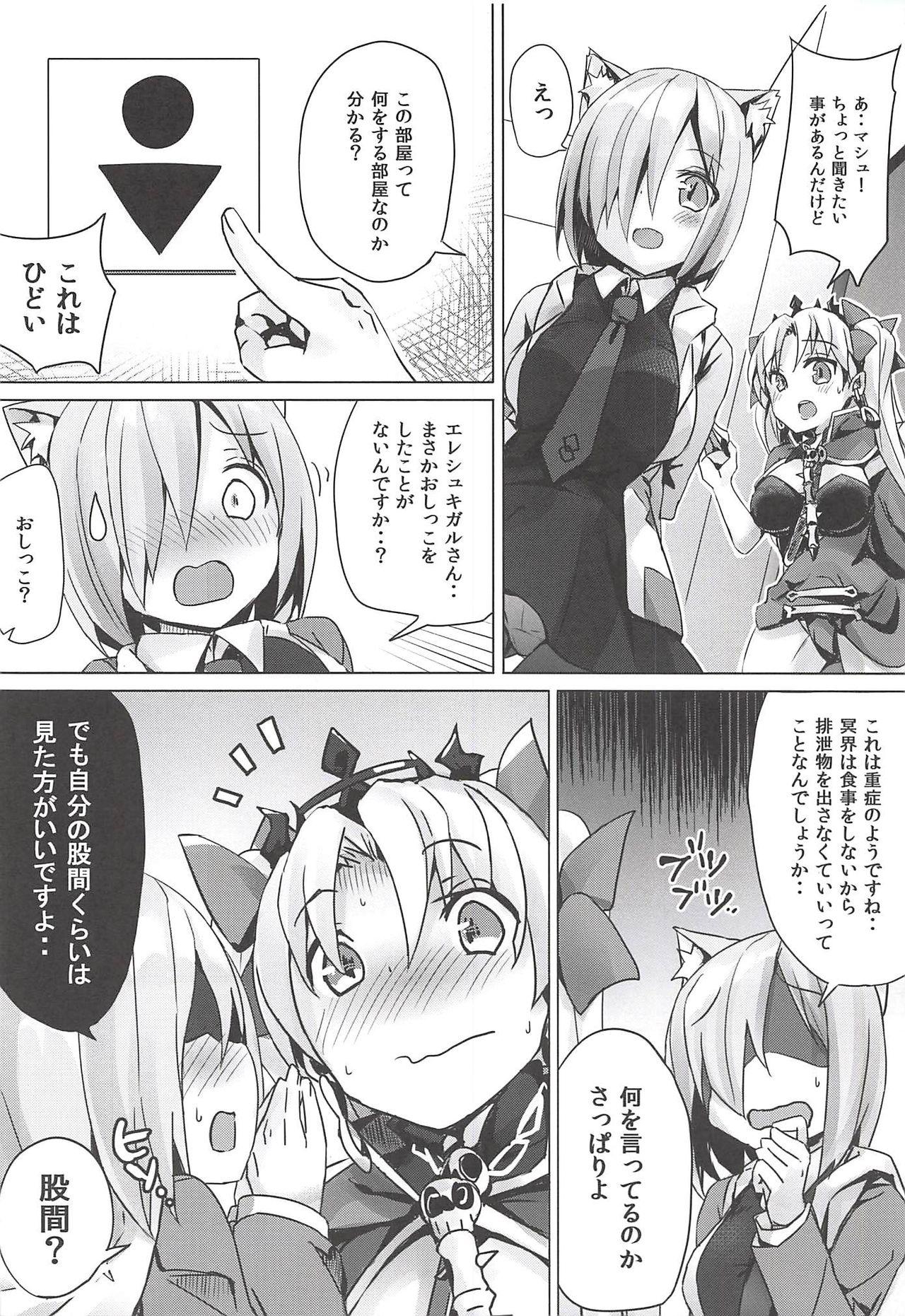 Soft Toile no Yarikata o Shiranai Ereshkigal-chan - Fate grand order Girl Gets Fucked - Page 6