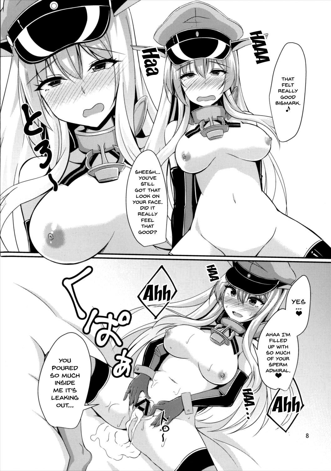 Bismarck wa Teitoku ni Taberareru. | Bismarck Gets Sexually Devoured 7