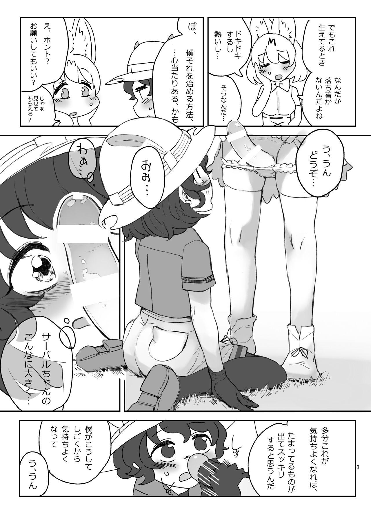 Gayclips Boku no Karada o Suki ni Shite - Kemono friends Stretching - Page 4