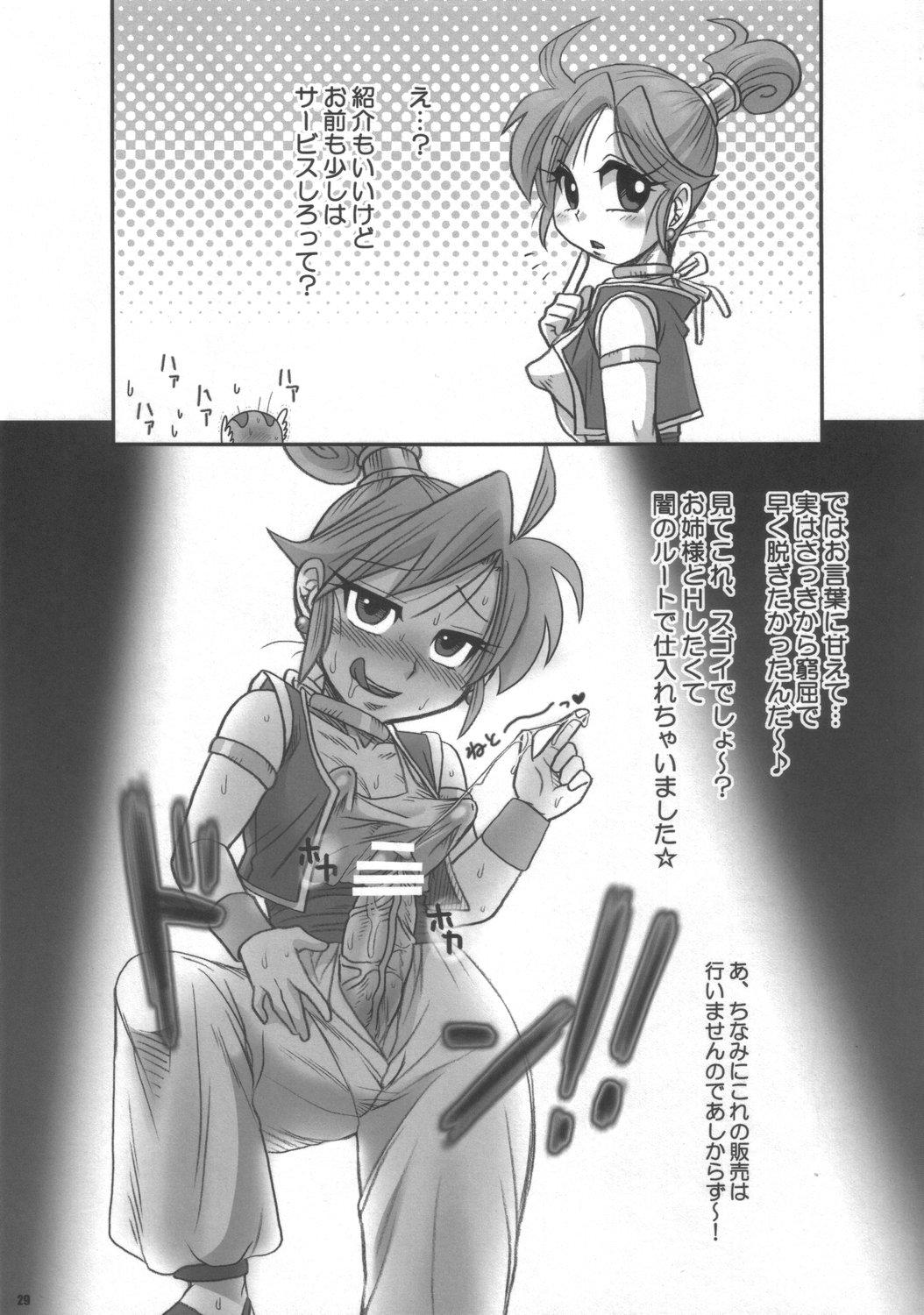 (C72) [Esecool (Boss Chin)] Kanojo wa Senshi-tive - She Is Sensitive!! (Dragon Quest III) 27
