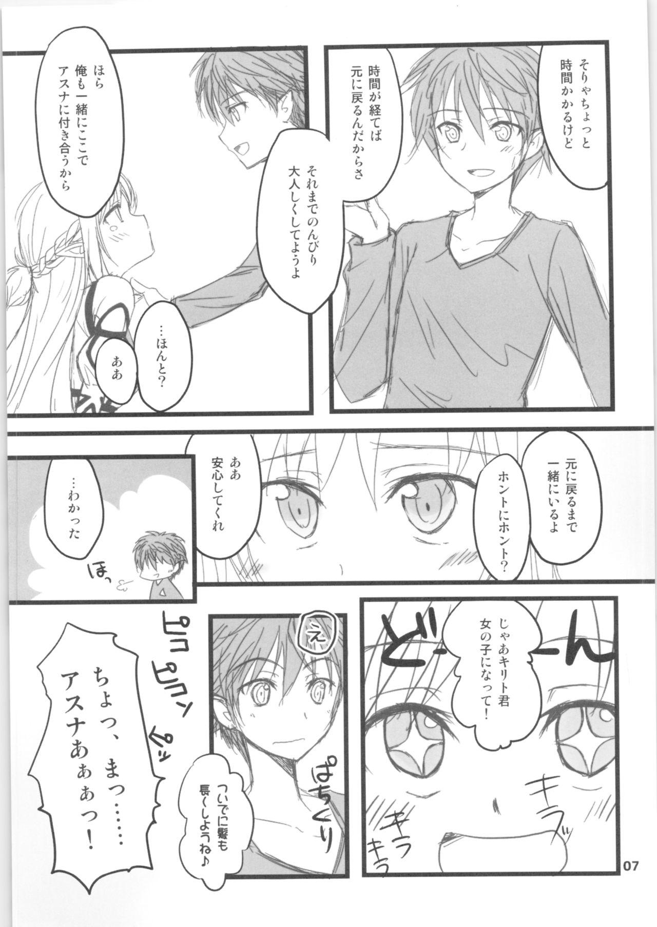 Old Vs Young Kiriko-chan to Asobou! 2 - Sword art online Finger - Page 6