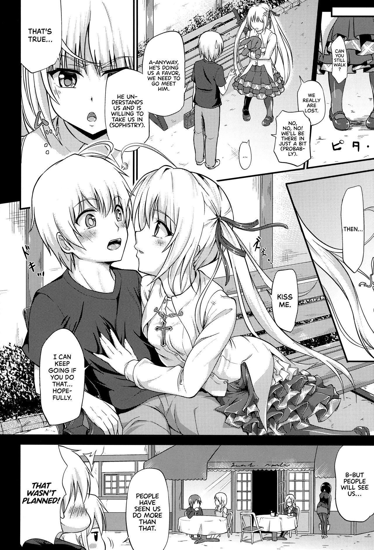 Big Black Dick Enishi no Sora - Yosuga no sora Oriental - Page 4