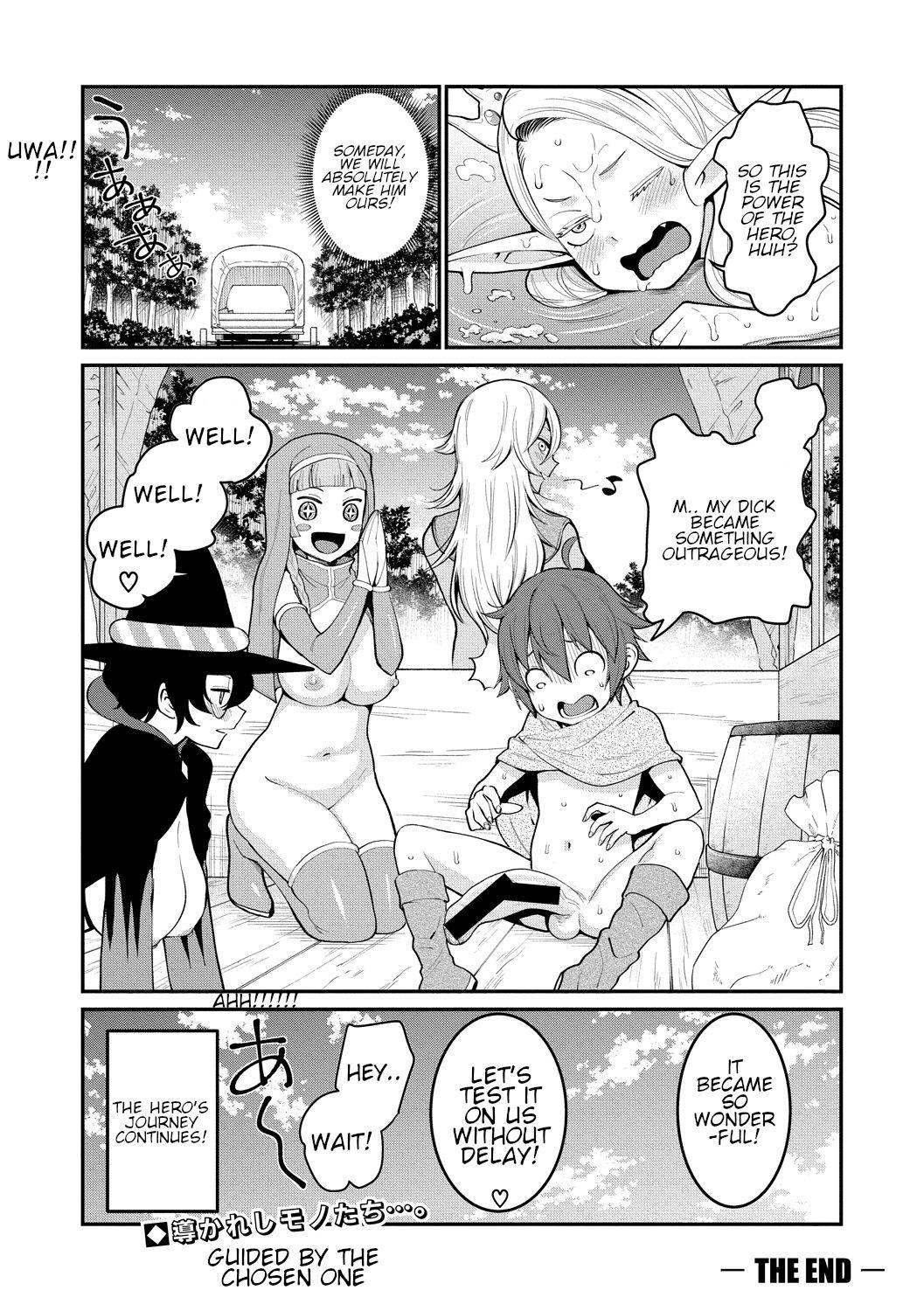 Suck Cock Chintore Quest II: Shota Yuusha Elf no Sato de Dai Rankou | Chintore Quest II: Shota Hero and the Great Elf Village Orgy Girlfriend - Page 28