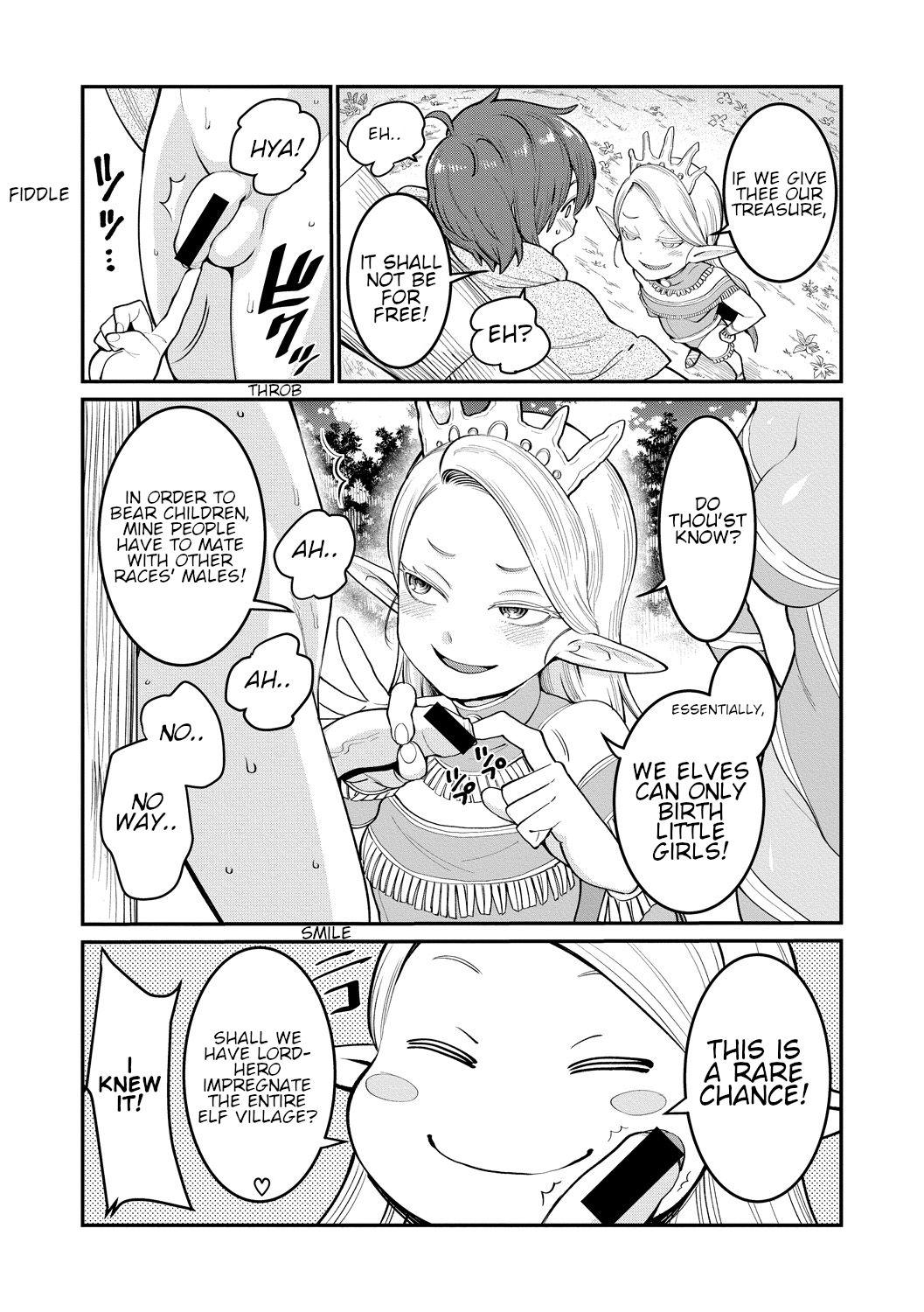 Sloppy Chintore Quest II: Shota Yuusha Elf no Sato de Dai Rankou | Chintore Quest II: Shota Hero and the Great Elf Village Orgy Brazil - Page 8