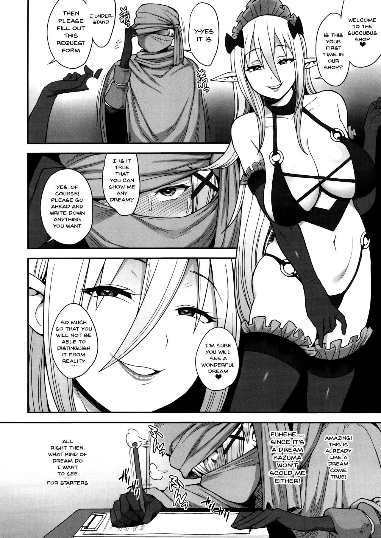 Fucking Mousou dake nara Ichininmae - Kono subarashii sekai ni syukufuku o Real Amature Porn - Page 5