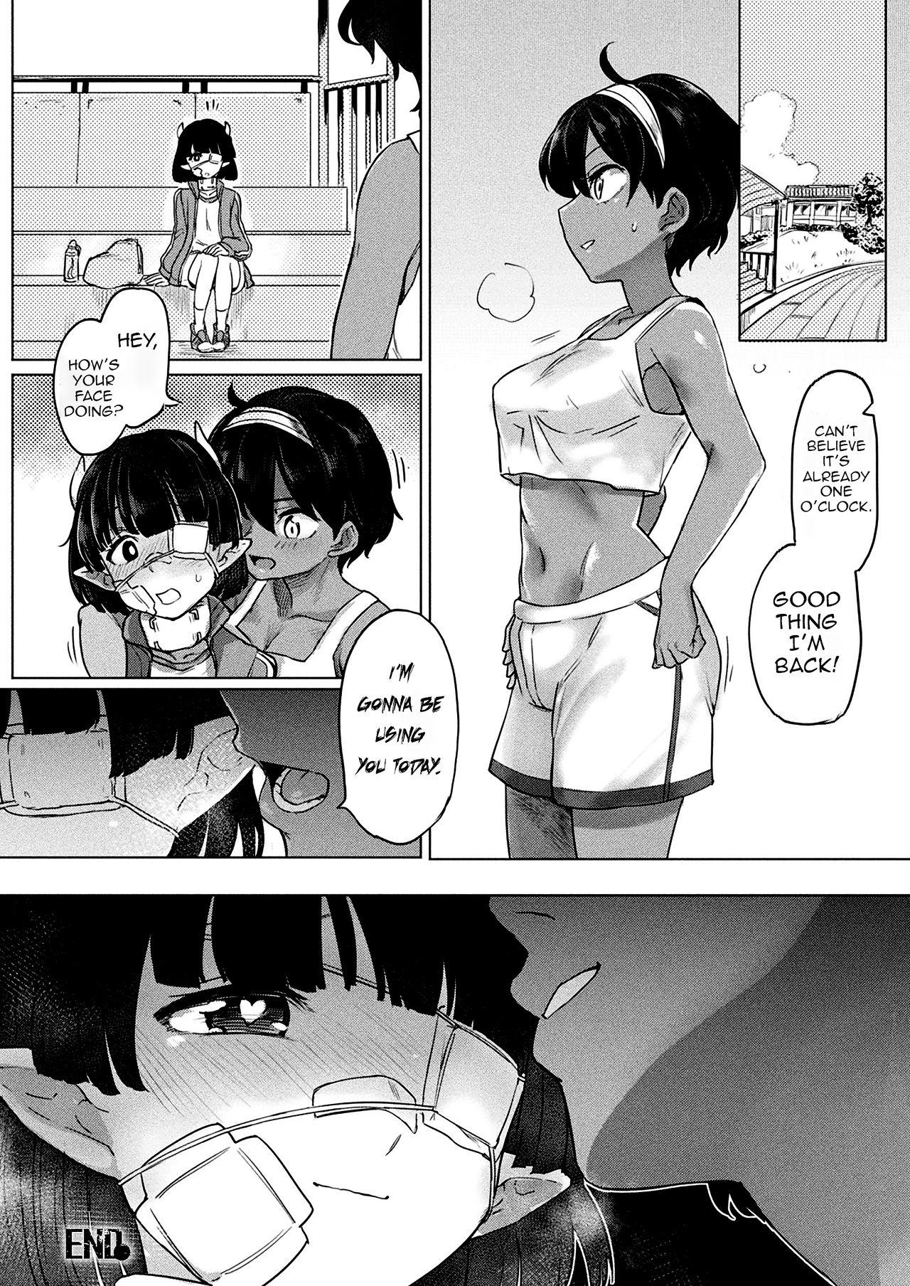 Foursome Succubus-chan to Futanari Mahou Gritona - Page 16