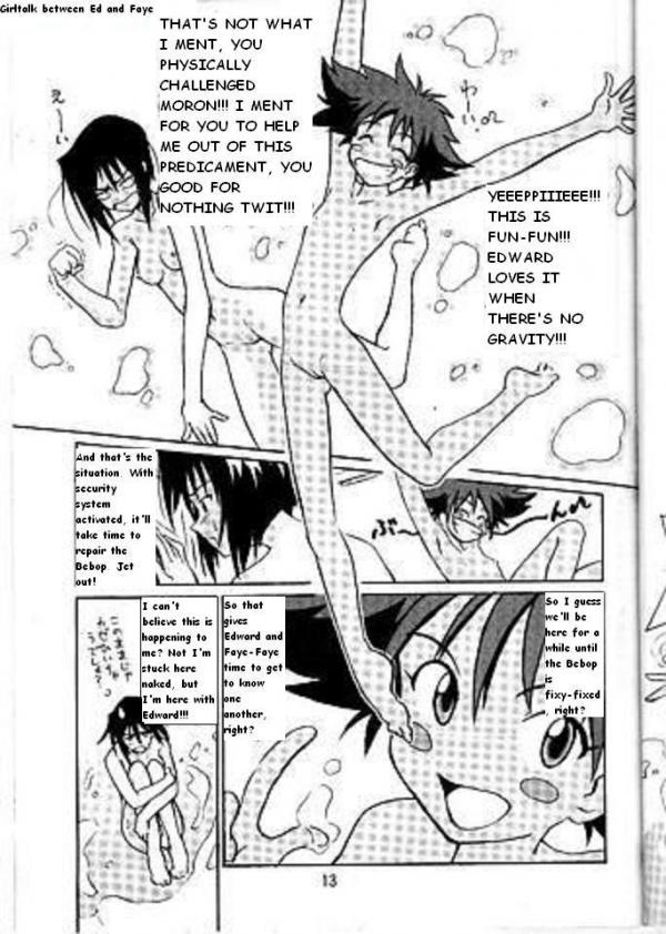 Gay Spank Cowboy Bebop Yuri - Cowboy bebop Blackmail - Page 12