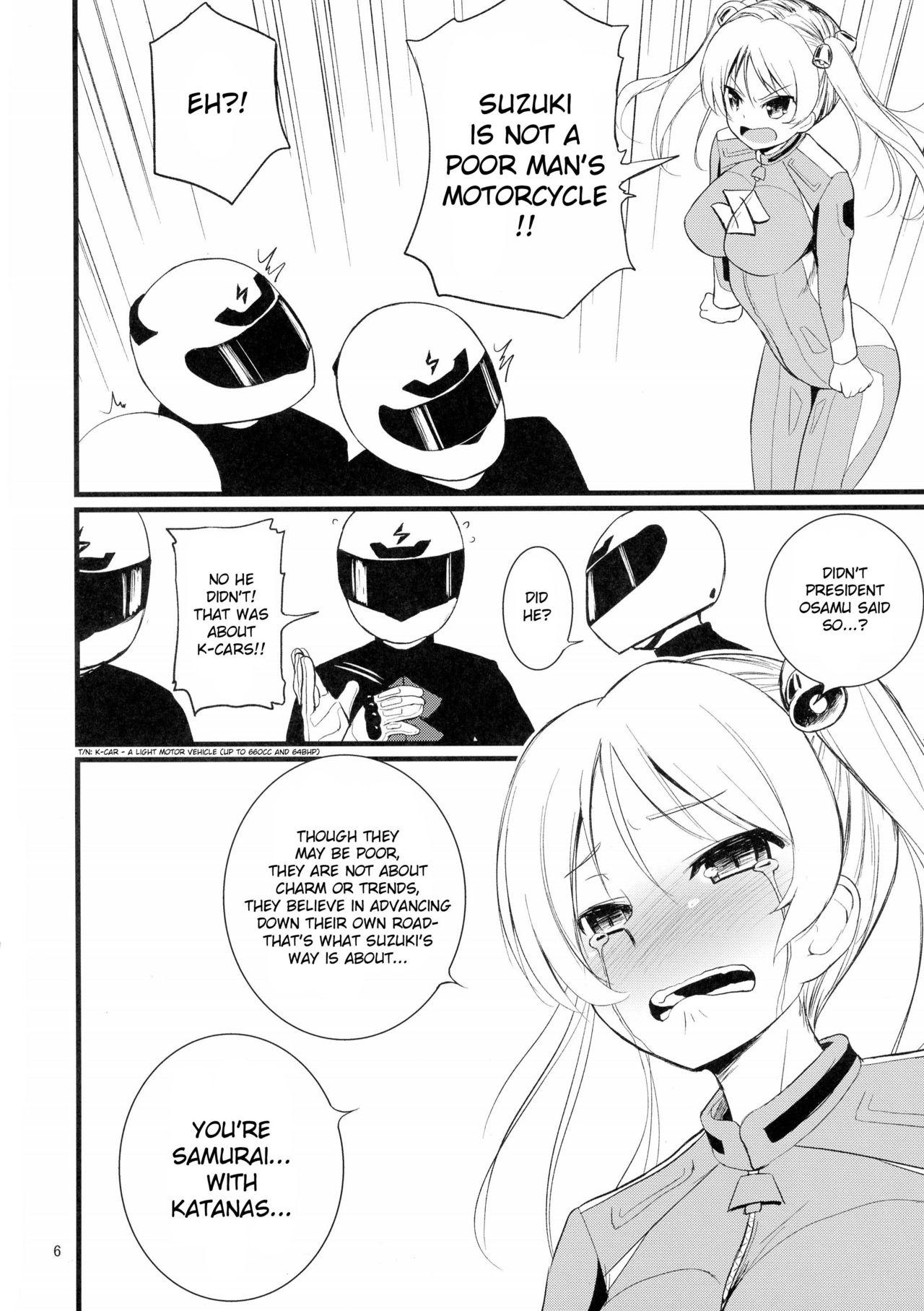 Moreno SuzuCir!! - Bakuon Family Sex - Page 8