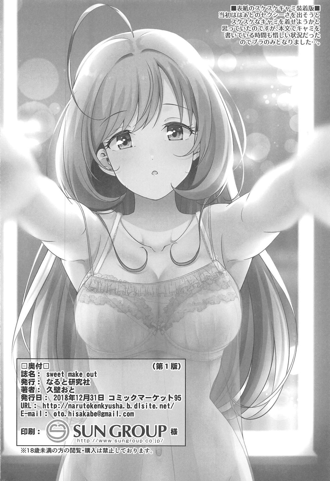 Crossdresser sweet make out - The idolmaster Adorable - Page 9