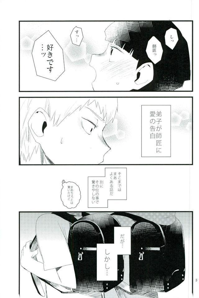 Handjob Oshiete Shishou - Mob psycho 100 Movie - Page 2