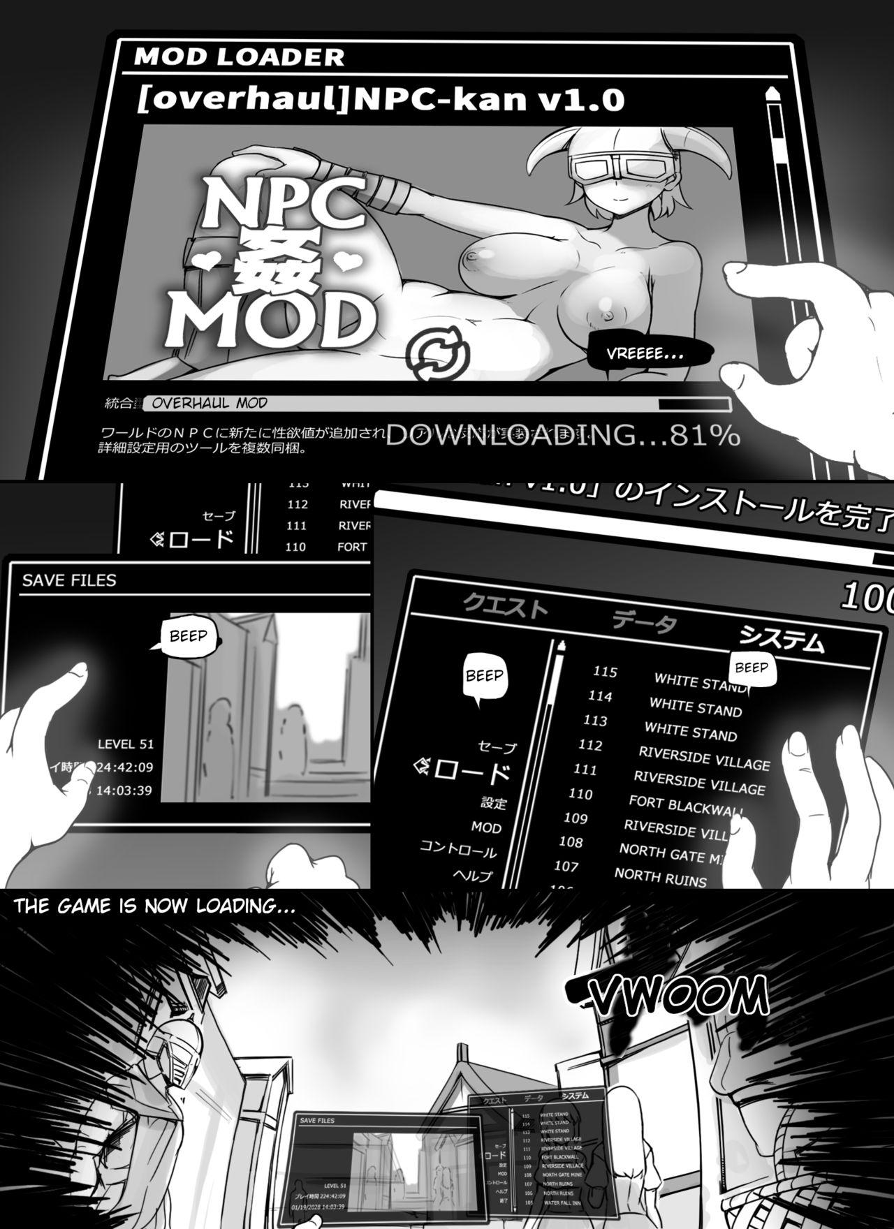 Double Penetration NPC Kan MOD | NPC Rape MOD – The elder scrolls Comedor - Chapter 2
