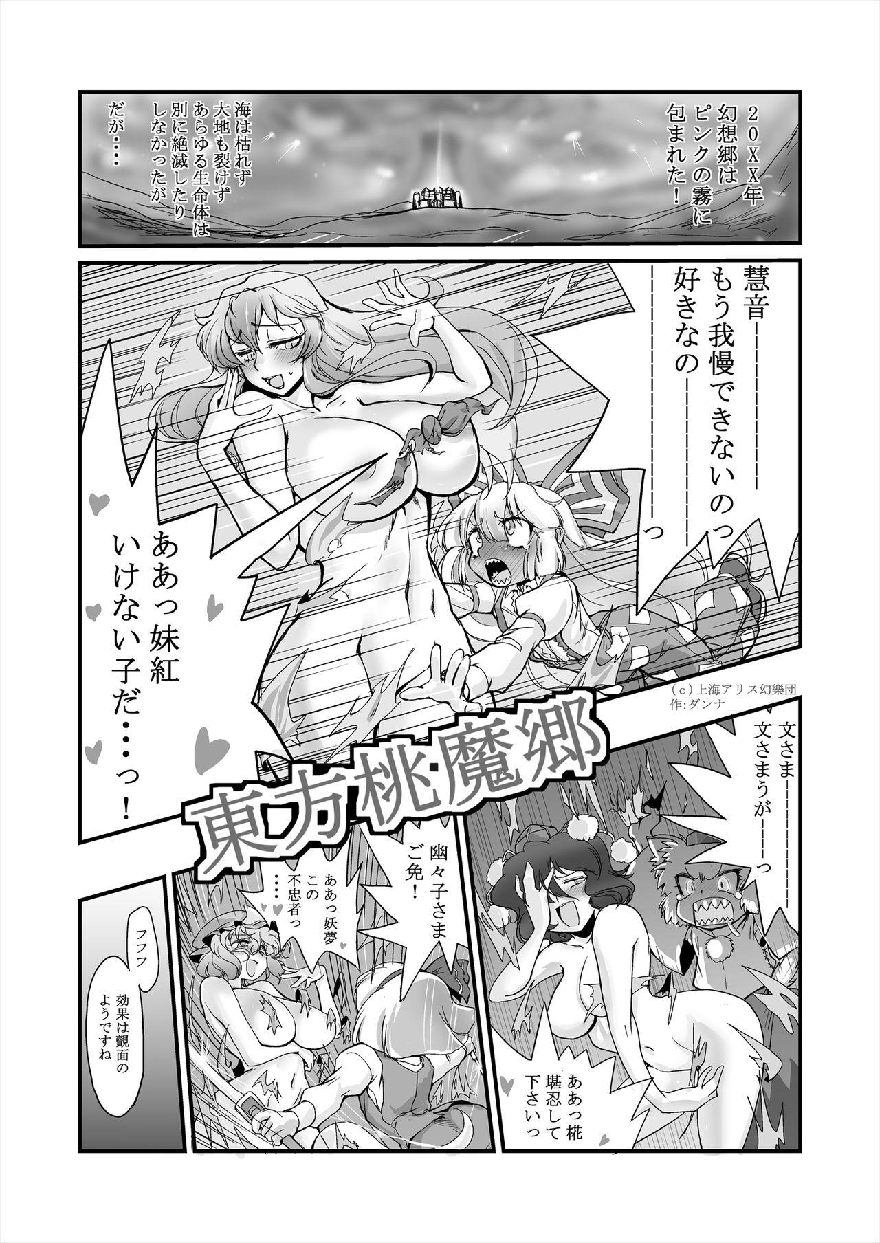 Real Orgasm Gensou Kikou Kikou - Touhou project Enema - Page 6