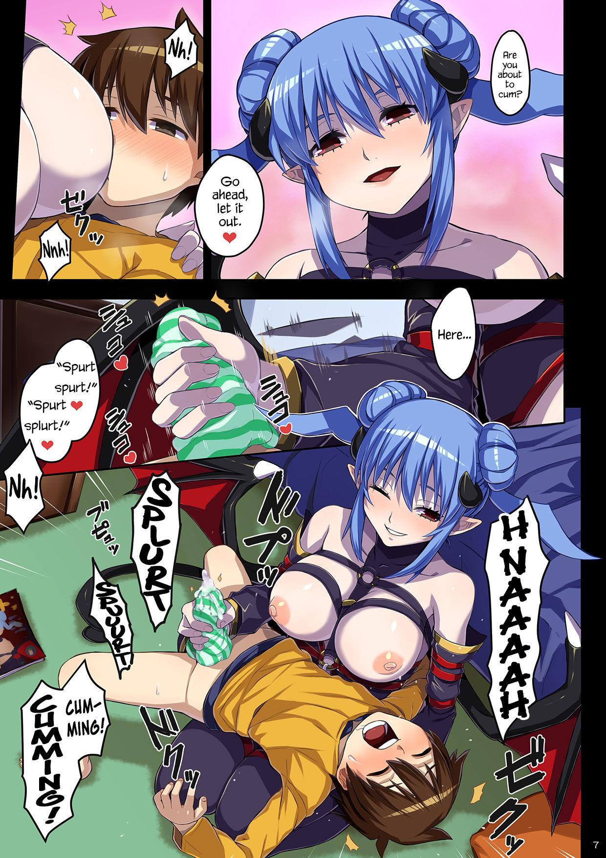 Groping Ane no Pantsu de Onatte itara Inma ga Yatte kita | A Succubus Came When I was Masturbating with My Sisters Panties - Original Cock Suckers - Page 7