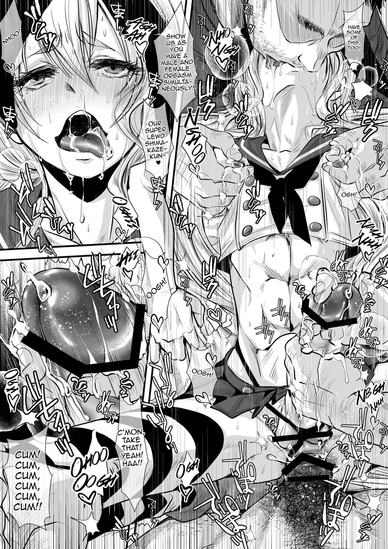 [Atelier Dr.HEAD'S (Katou Chakichi)] Kyokon Suji Shota Hestia-kun to Shimakaze-kun (Dungeon ni Deai o Motomeru no wa Machigatteiru Darou ka, Kantai Collection -KanColle-) [English] [mysterymeat3] [Digital] 16