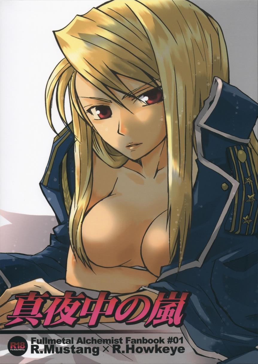 Groping Mayonaka no Arashi - Fullmetal alchemist Swingers - Page 1